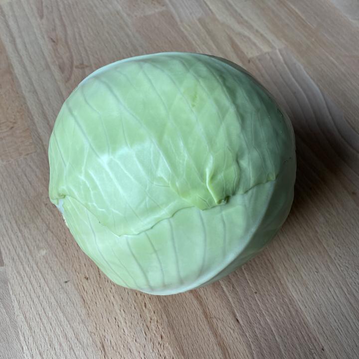 Cabbage, White, Organic (1 piece)