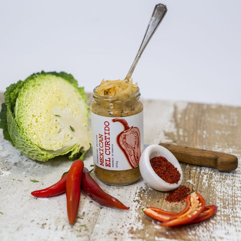Le Digestif Sauerkraut and Kimchi