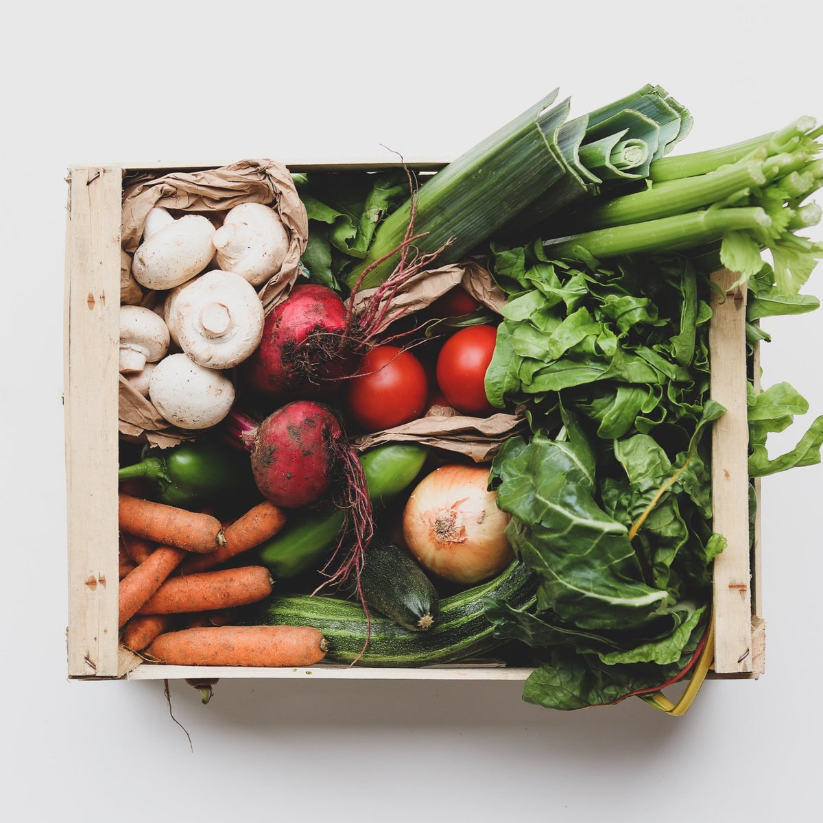 Norfolk Organic Vegetable Box | Goodery Go Online Grocery Store