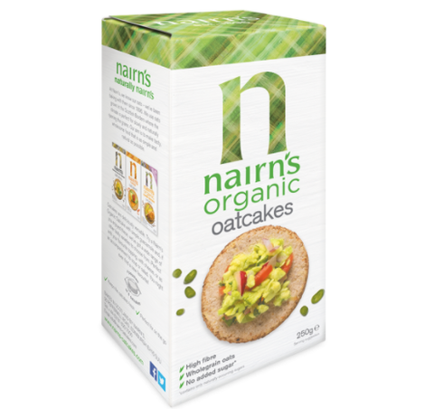 Oatcakes, Nairns Organic