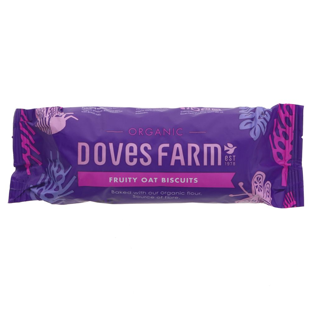 Doves Farm Organic Fruity Oaty Biscuits , 200g