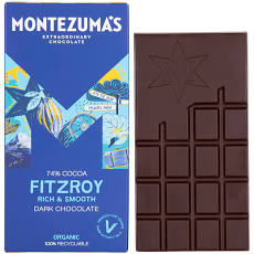 Montezumas, Organic Fitzroy 74% Dark Chocolate (90g)
