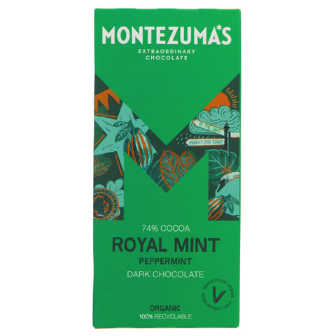 Montezumas Royal Mint Organic Dark
