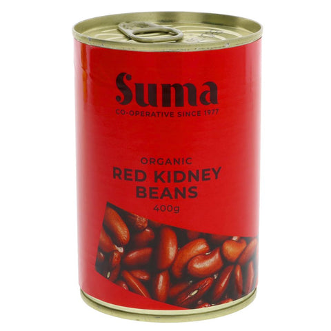 Red Kidney Beans, Organic, 400g Tin
